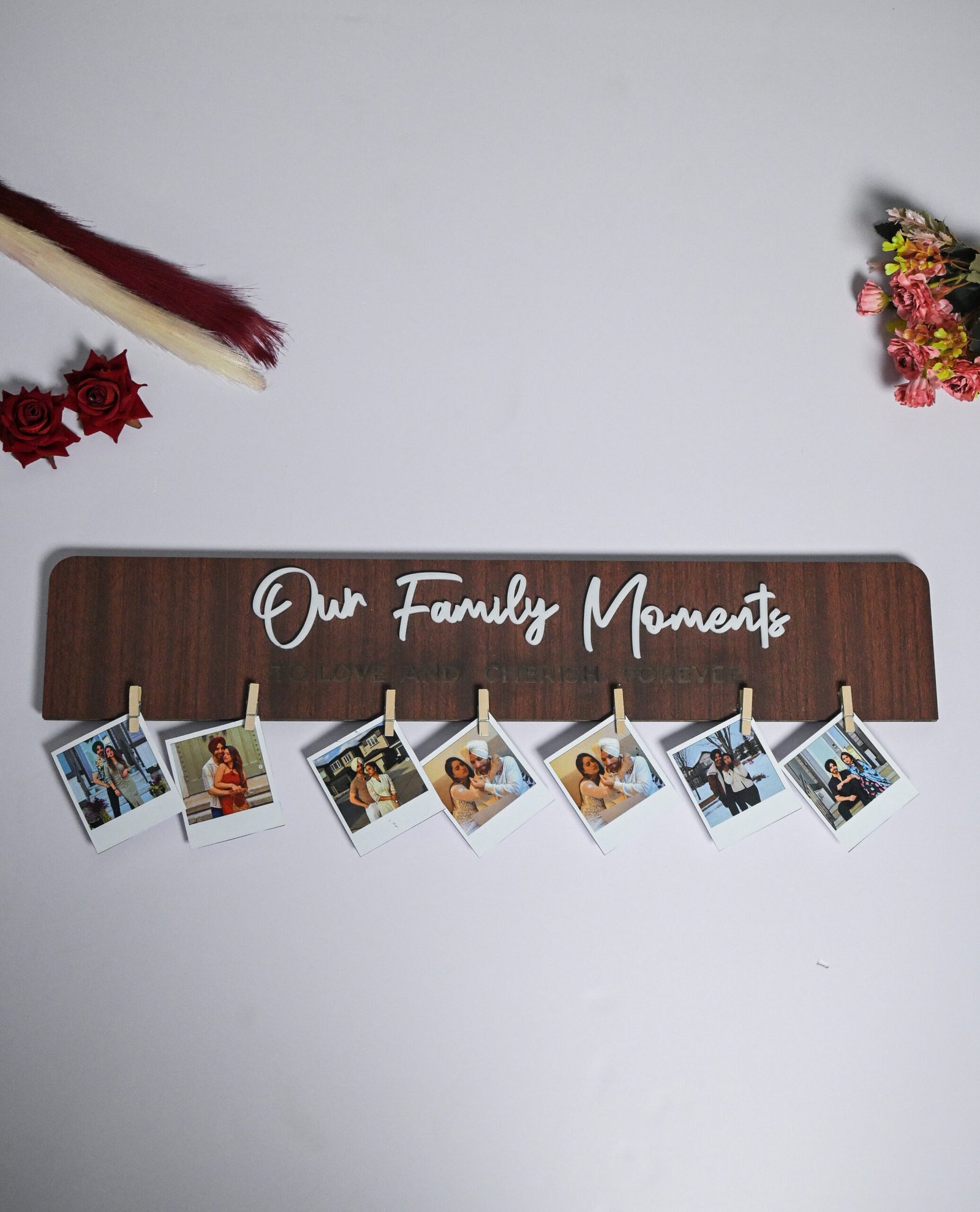 Family Moment Board Light Brown,Brown - Image 3